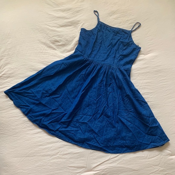 Old Navy Dresses & Skirts - Old Navy Denim Fit-and-Flare Dress